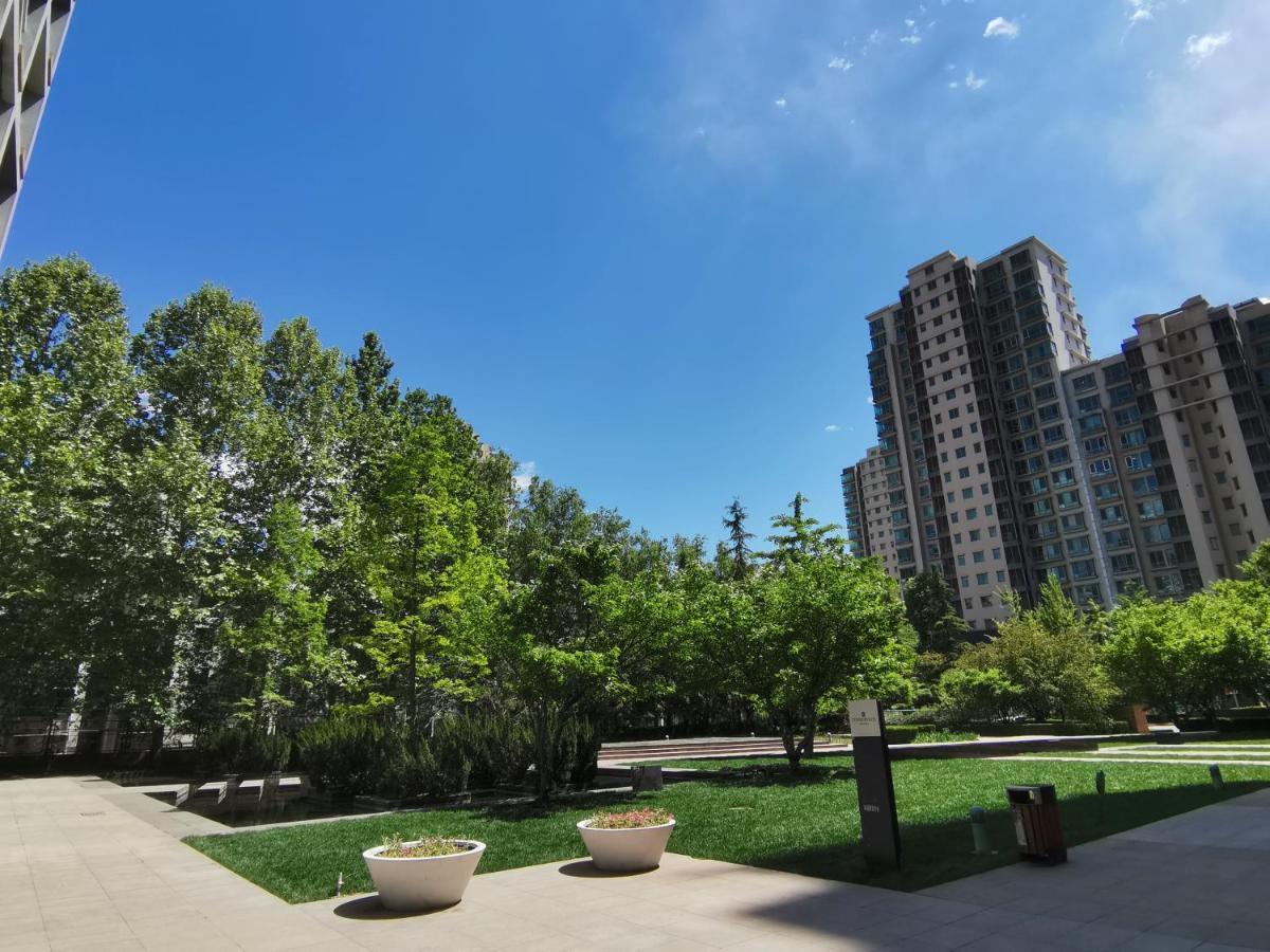 Beijing Yasmine Seasons Park Apartment Hotel Exterior photo